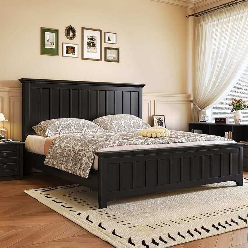 中古风全实木床法式1.5米主卧室双人1.8家用美式公主储物气压婚床,3C数码配件,USB灯,淘宝优惠券,粉丝福利购,淘宝优惠卷