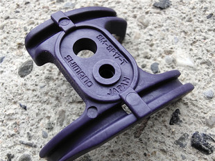 车架五通过线桥 SM-SP17过线器座 喜马洛导线板 过线片 紫色