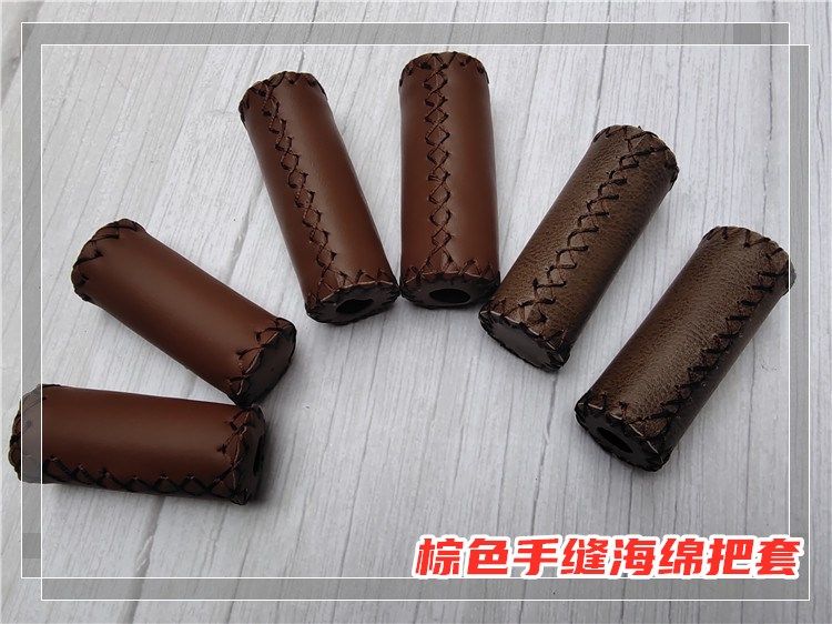 死飞手把长短把套手握复古自行车图片