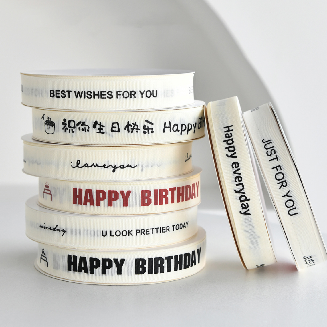 蛋糕盒礼物包装盒彩带绑带