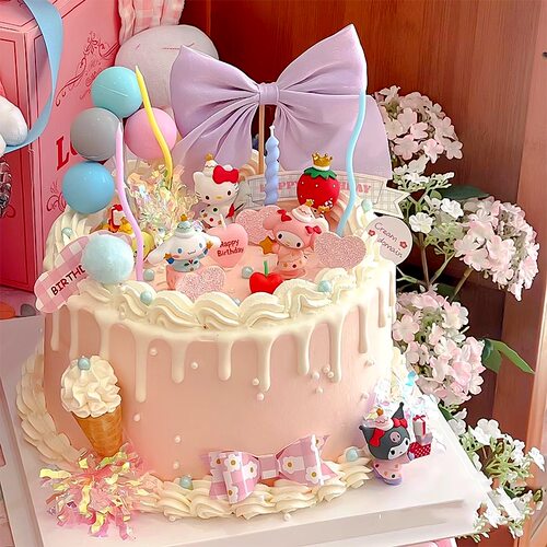 三丽鸥玉桂狗KT猫美乐蒂女孩