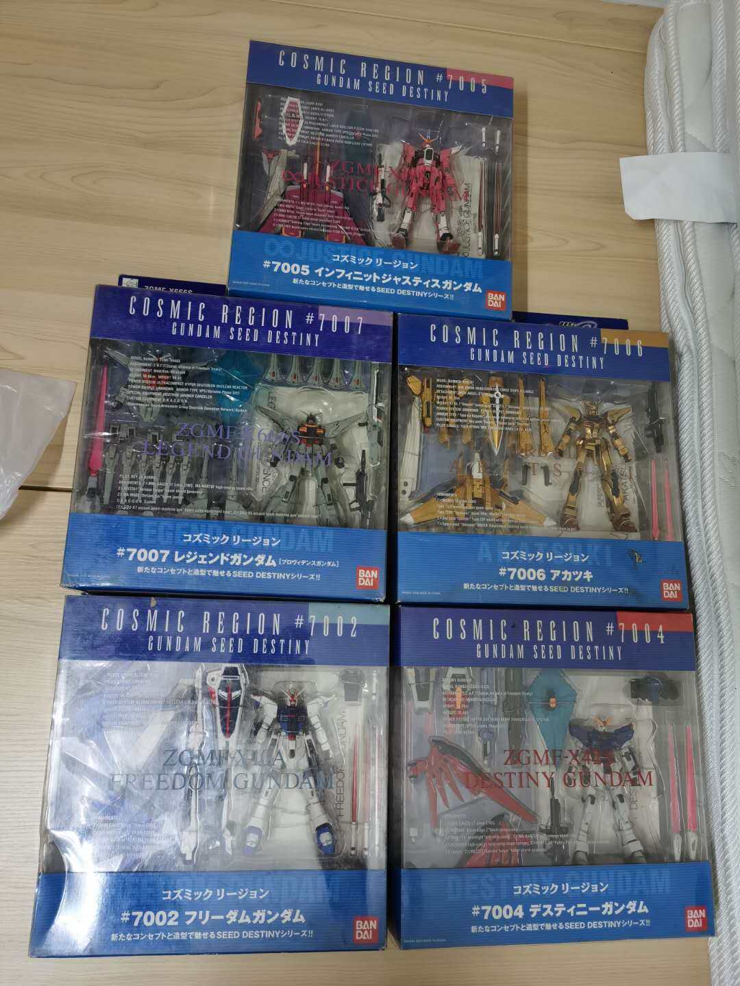 bandai fix seed系列成品高达自由正义晓命运传说神意 模型