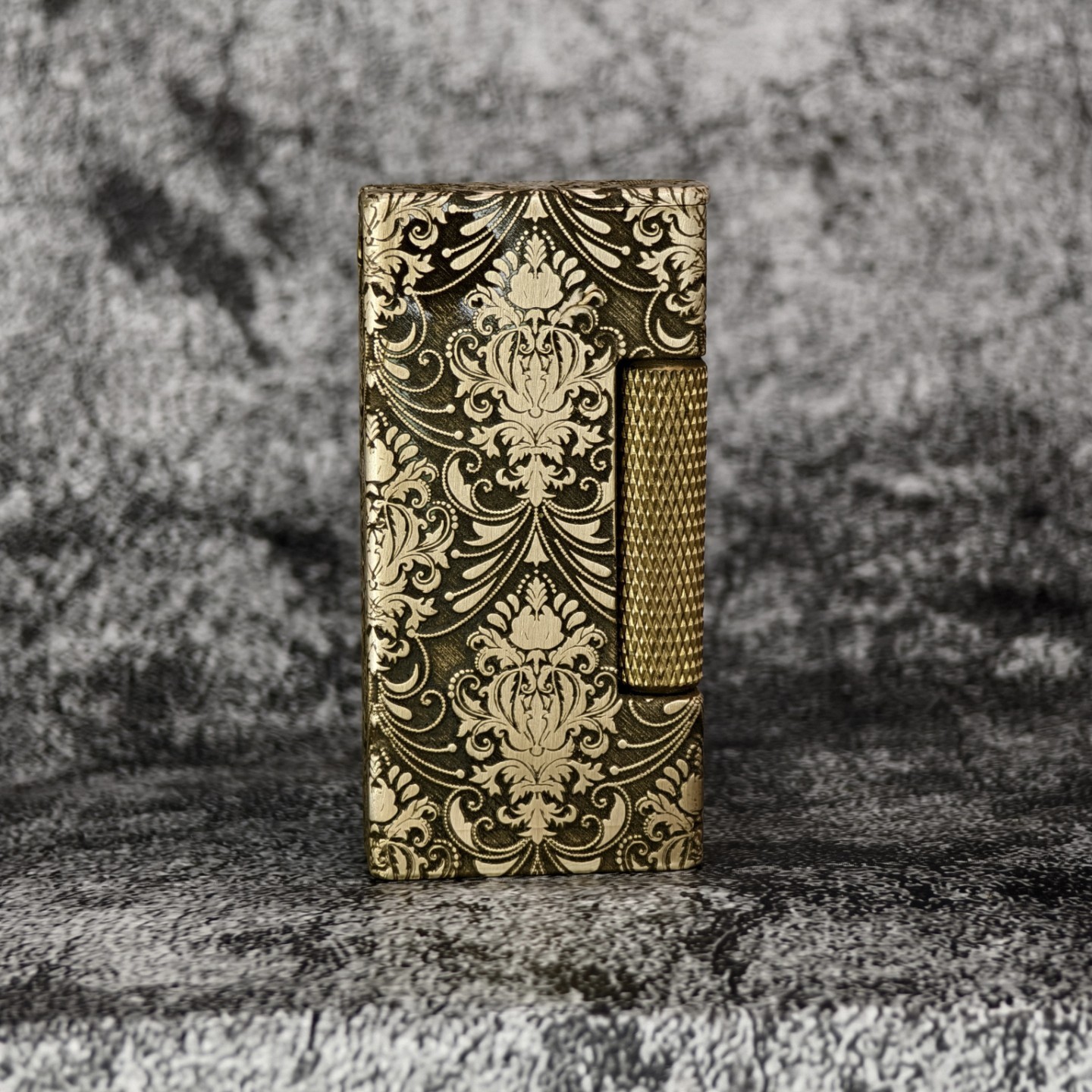 老伙计纯铜手工打火机防风侧滑轮掏空续航久煤油经典男士礼物雕刻