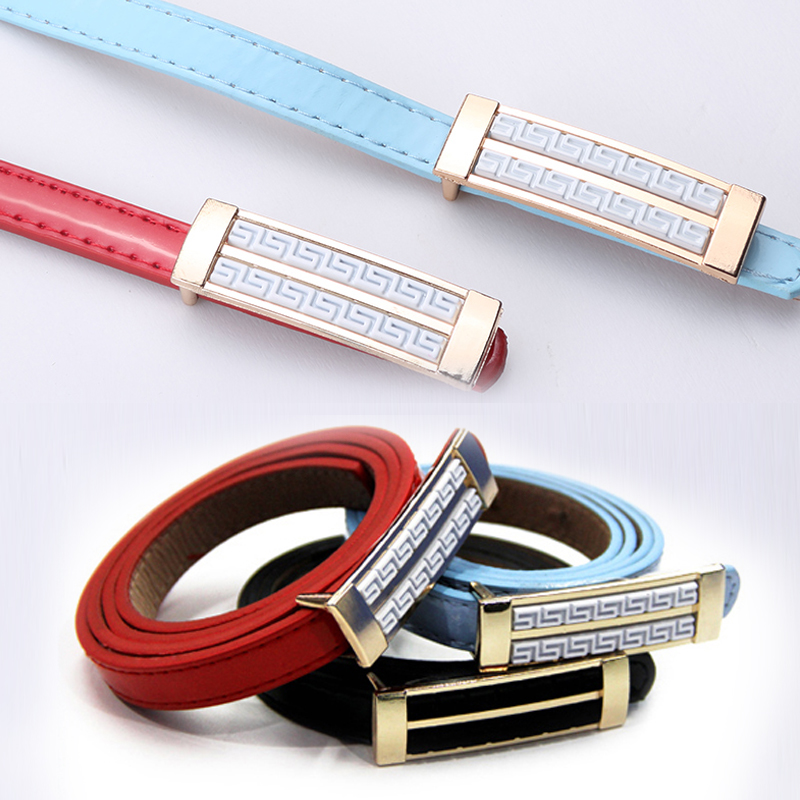 百搭纯色休闲风装饰腰带