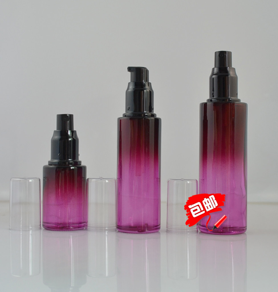 29元包邮机制30ML60ML100ML紫檀红细长喷雾瓶乳喷瓶厂家直销
