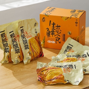 本真家味一颗脆酸菜 整颗小包装乳酸菌发酵山泉水泡制