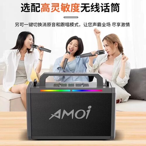 夏新P6户外蓝牙音箱大功率重低音