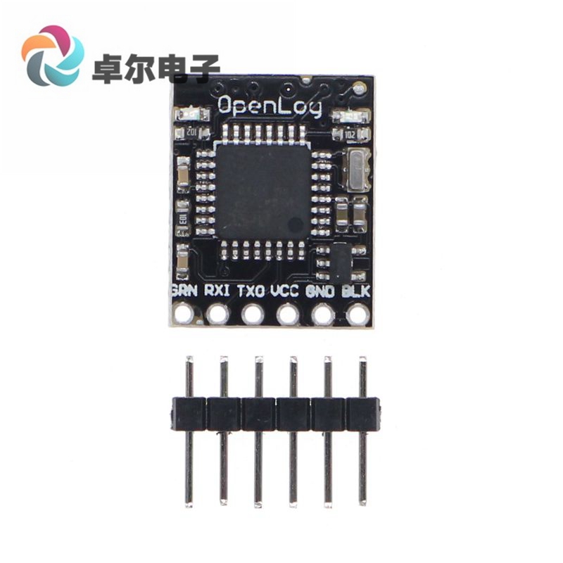 黑色 Openlog 数据记录器飞控板FLASH串口数据存储/黑匣子