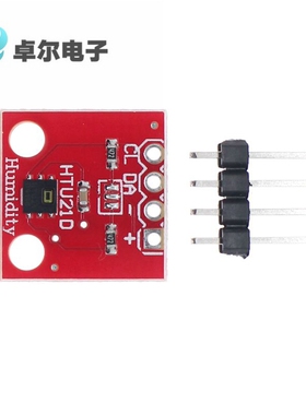 红色 温湿度传感器 HTU21D 传感器模块