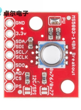 GY-MS5803-14BA 高精度流体液体气体压力高度传感器模块防水型