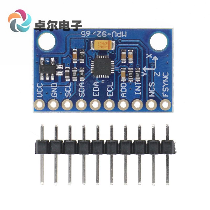 GY-9250 MPU-9250  九轴传感器模块 I2C SPI通信