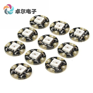 【10PCS】1位 Smart NeoPixel RGB WS2812 LED 5050 全彩LED
