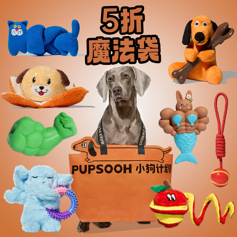 小狗计划狗狗玩具大礼包