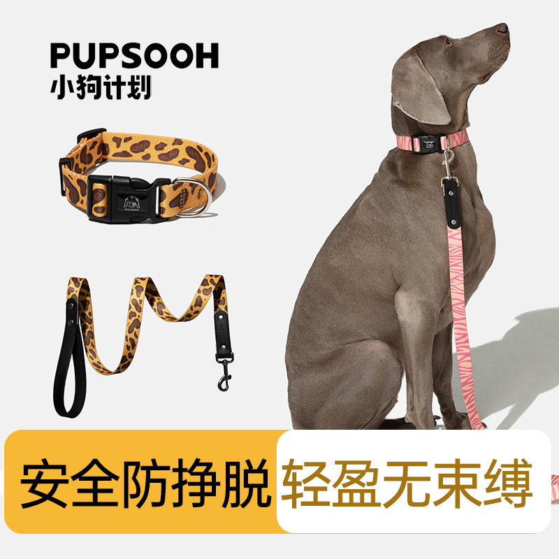 狗狗牵引绳套装可调节大小图片