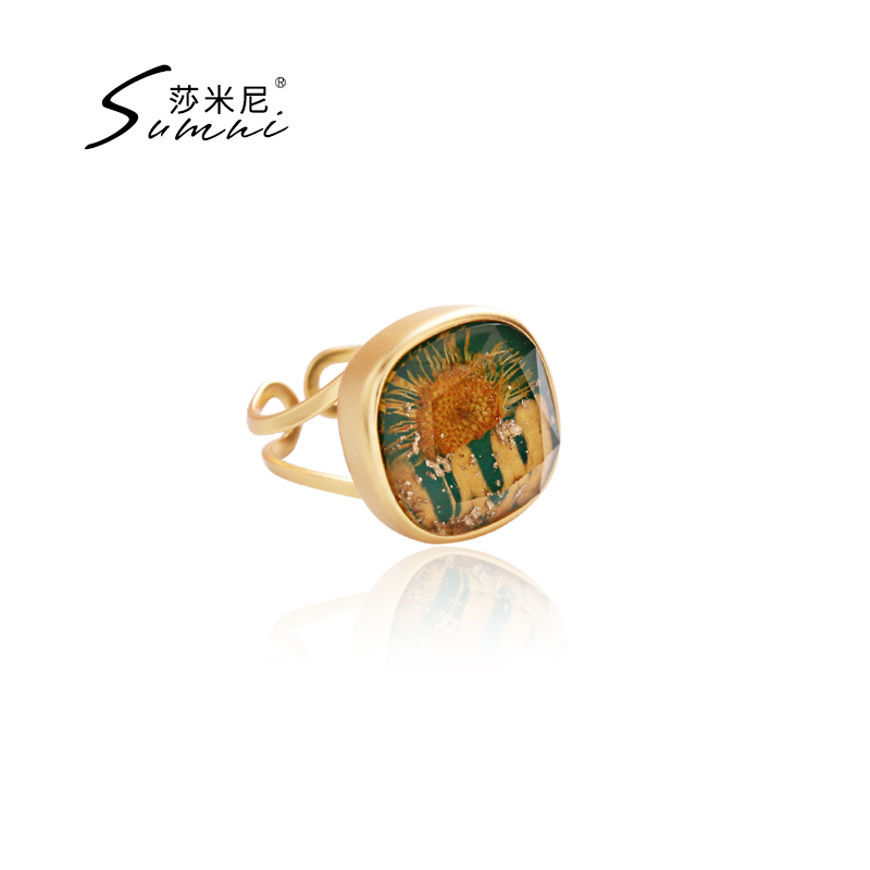 sumni女18K包磨砂金欧美风