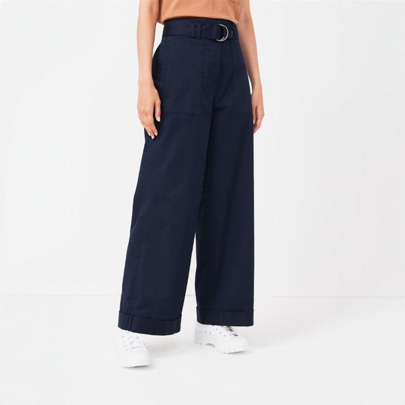 自然腰围英国next阔腿显瘦长裤