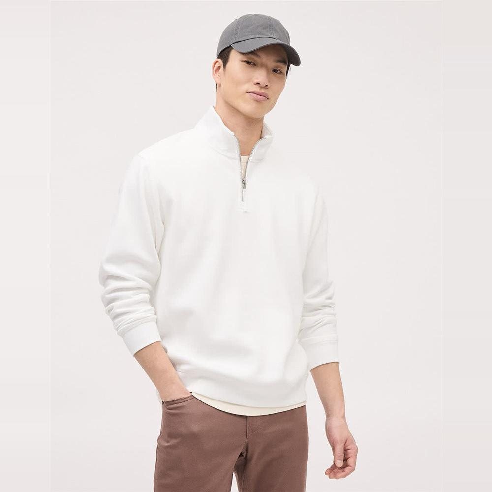 欧美外贸rw原单半拉链套头卫衣