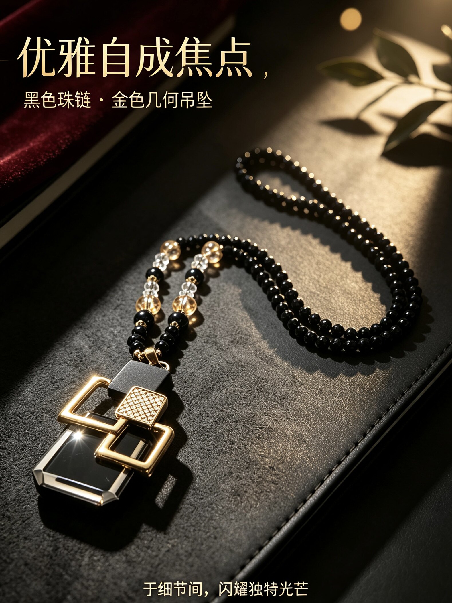 新款水晶毛衣链复古时尚衣服配饰女韩版长款项链百搭秋冬挂件