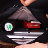 Мужская сумка на одно плечо, сумка через плечо для отдыха, водонепроницаемая небольшая сумка для путешествий, в корейском стиле, ткань оксфорд