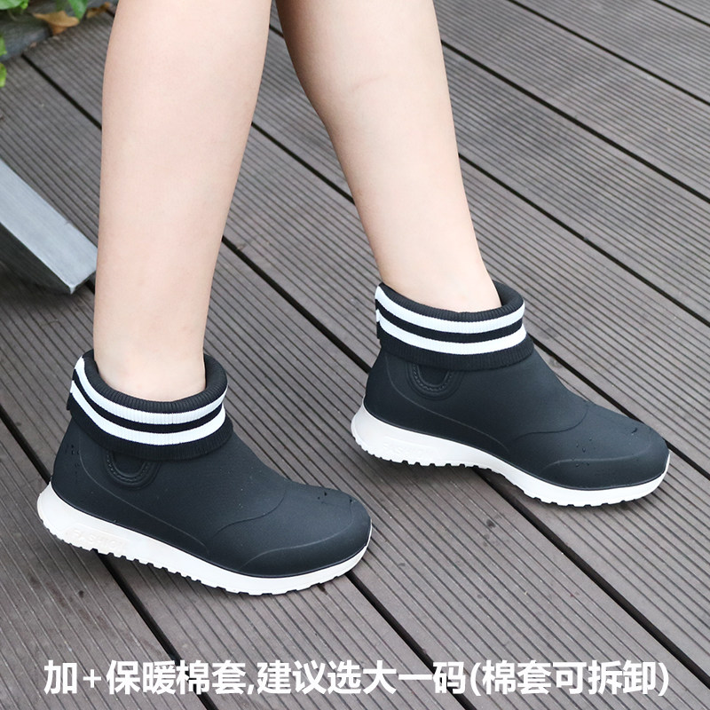 新品夏防滑短筒外穿轻便雨鞋韩国