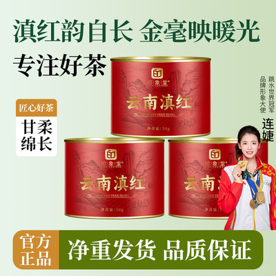 醇厚云南滇红罐装自饮赠礼两宜