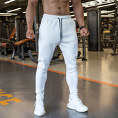 子男款 男士 高弹休闲春夏紧身休闲训练裤 修身 跑步运动健身长裤