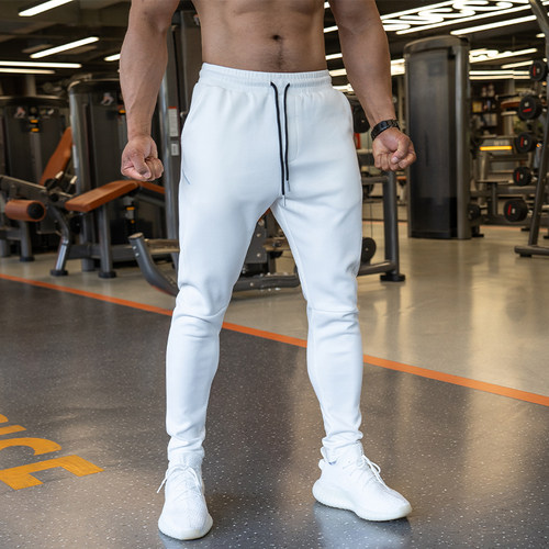 男士跑步健身修身高弹紧身长裤