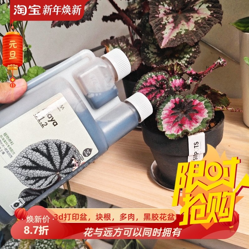 玛雅Maya9超浓缩挤压瓶天然营养液天南星秋海棠块根补充剂有机肥,鲜花速递/花卉仿真/绿植园艺,家庭园艺肥料,淘宝优惠券,粉丝福利购,淘宝优惠卷