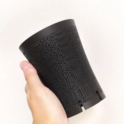 圆收腰万象盆控根透气花盆3d打印桌面热植肉肉仙人球龟背竹盆包邮