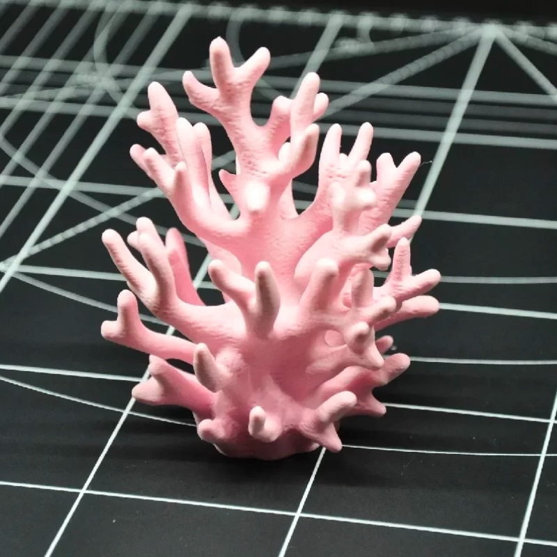 珊瑚植物造型鱼缸造景水族缸摆件3d打印 装饰海水缸布景热销品