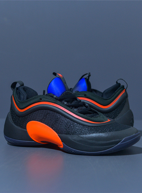 Adidas D.O.N. ISSUE 6 米切尔6黑橙 男子低帮实战篮球鞋 IG9039