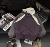 滴滴巴巴套头款 冲锋衣