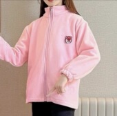 草莓熊摇粒绒外套