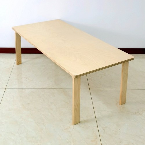 实木北欧幼儿园长方桌儿童学习桌