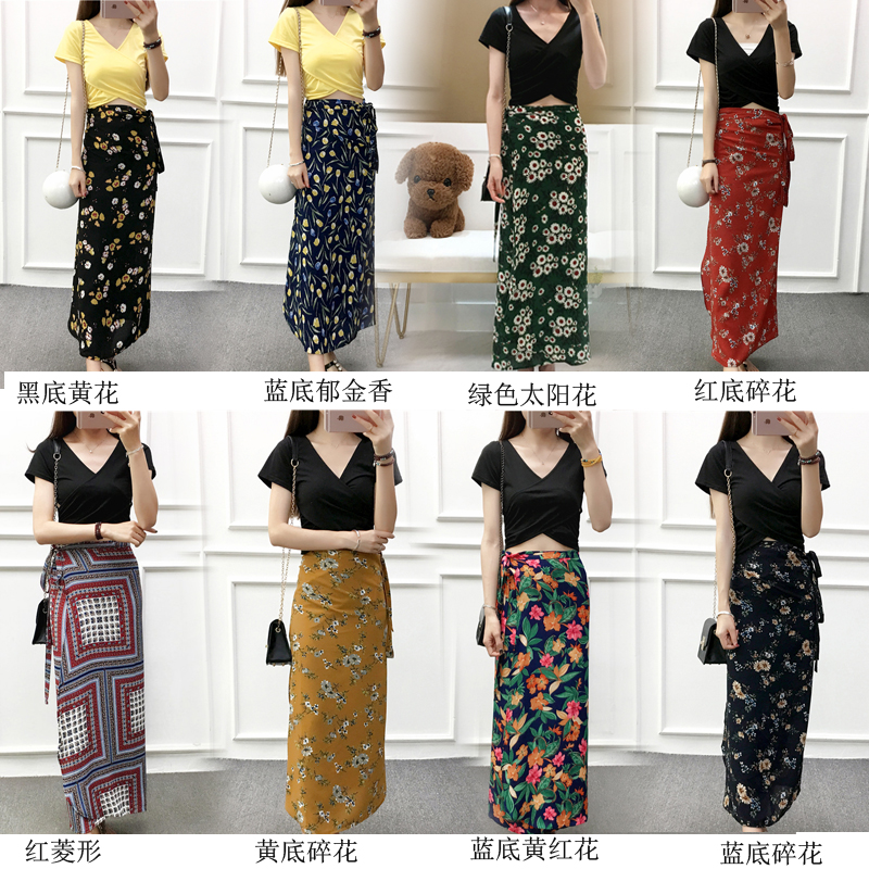 Posey Ethnic style skirt Thailand Seaside on vacation Split ends Maxi dress Single chip Package hip longuettein the Women's clothing/Boutique , Skirts  category - from Buy2taobao.com to provide professional Taobao agent buy service