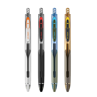 点石制笔5a考试笔笔芯按动式中性笔签字水性初高中小学生专用碳素黑色0.5mm双珠CS顺滑ST头刷题静音速干顺滑