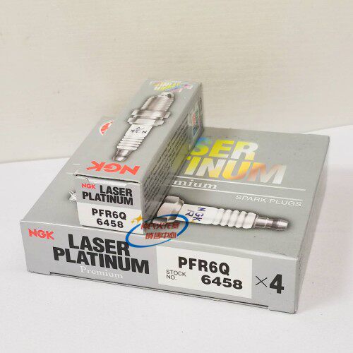 NGK双铂金火花塞 PFR6Q 6458  适用于速腾迈腾宝来奥迪途安