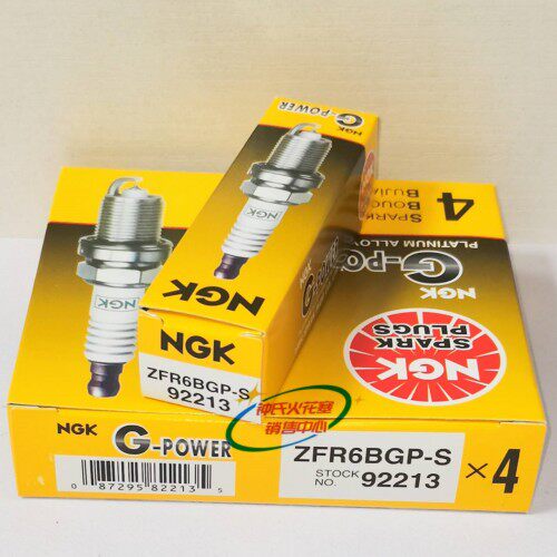 NGK铂金ZFR6BGP-S火花塞适用雅阁CRV奥德赛飞度锋范思铂睿讴歌
