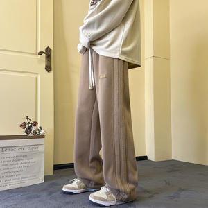 冬季加绒加厚休闲裤 男女宽松保暖裤 kk346 p55 控69图片
