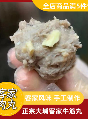 客家肉丸火锅打边炉食材