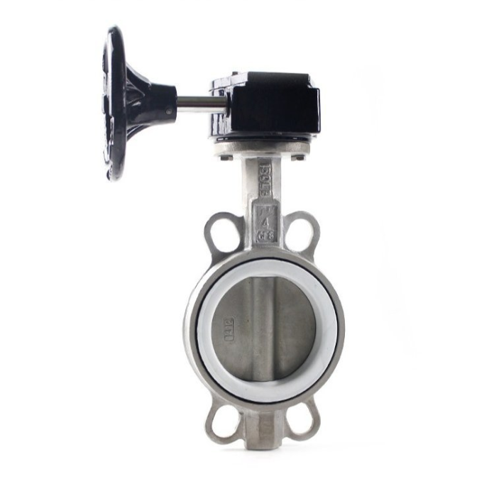 D371F-16P不锈钢涡轮衬四氟蝶阀