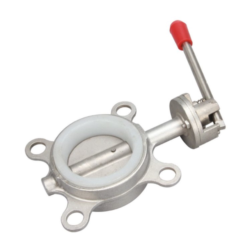 D71X-16P不锈钢手动对夹式蝶阀