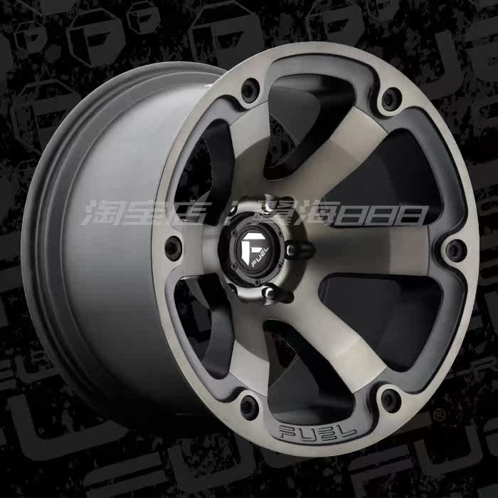 FUEL D564牧马人撼路者猛禽坦途BJ40L普拉多帕杰罗17寸改装轮毂在类目 汽车/用品/配件/改装, 汽车零配件, 轮毂中 - 来自Buy2taobao.com提供专业的淘宝代购服务