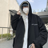 3冬男宽松休闲外套刺绣羊羔毛加厚棉服大码棉袄XZ405-1-WY9901-12，男装棉衣，星座405-1