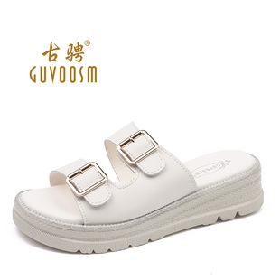 凉拖鞋 外穿2025新款 大码 41一43夏季 313233 胖脚宽肥脚平底小码 女鞋