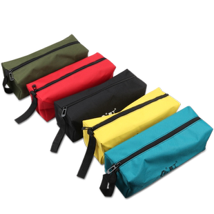 鹏工便捷式小工具包 电子包滚筒电工家电维修帆布手提收纳袋