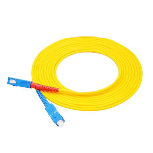 爱能信 光纤跳线SC/ST/LC/FC单模千兆万兆自适应光纤线收发器光猫到户电信级家用宽带延长3米订做
