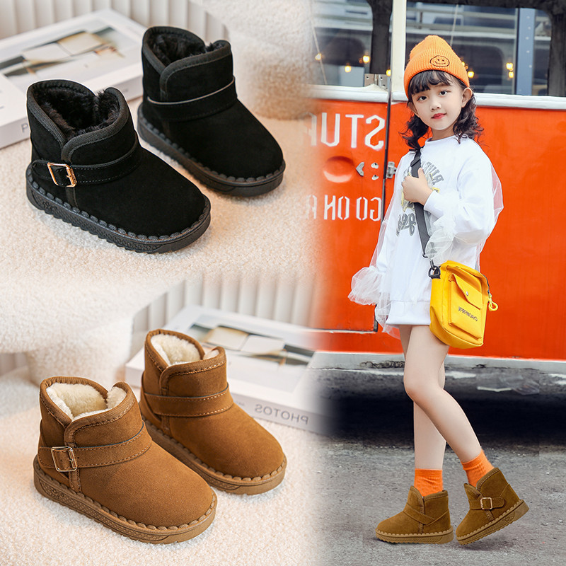 儿童学生版棉鞋2024款宝宝雪地靴男童冬季加厚保暖中大童防滑棉鞋,童鞋/婴儿鞋/亲子鞋,雪地靴,淘宝优惠券,粉丝福利购,淘宝优惠卷