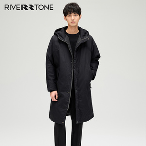 加厚中长款连帽羽绒服Riverstone