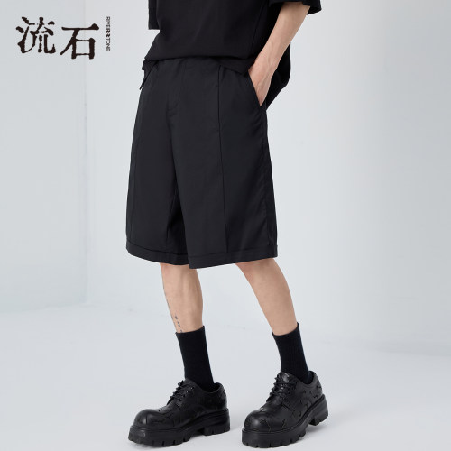 商场同款流石男装透气休闲短裤潮